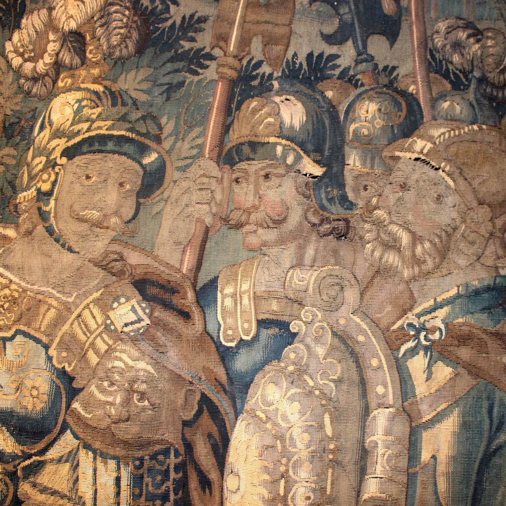 Tapisserie illustrant la confidentialité