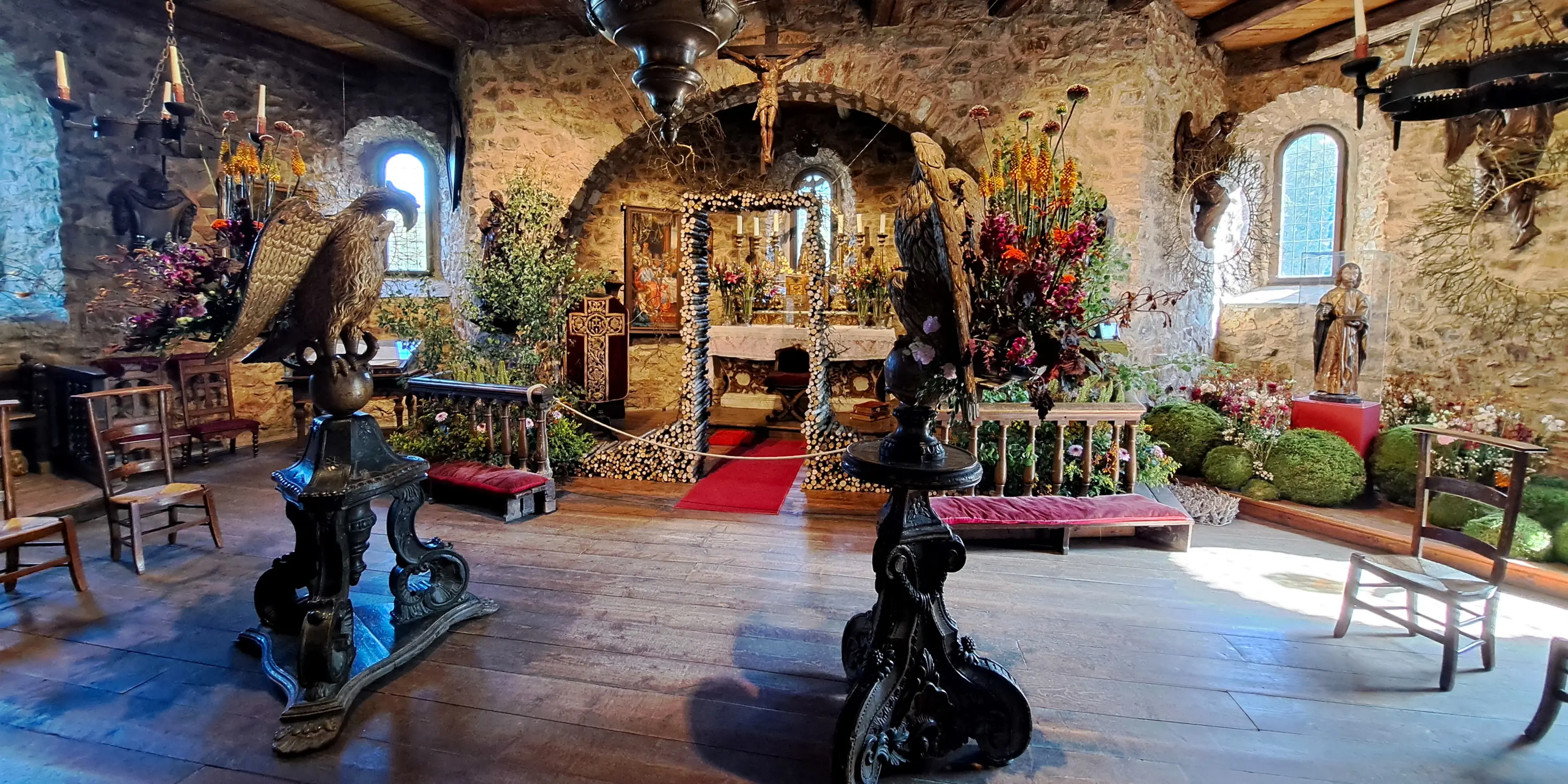 Illustration temporaire du Château de Reinhardstein